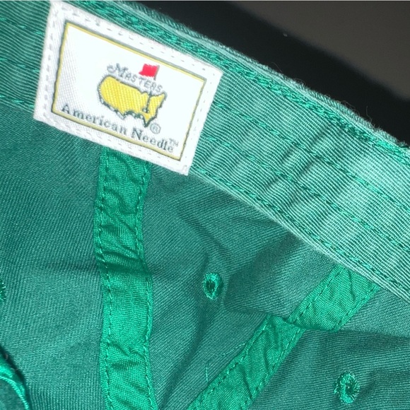 The Masters Augusta National American Needle Emerald Green Golf Hat Cap Unisex - Picture 3 of 9